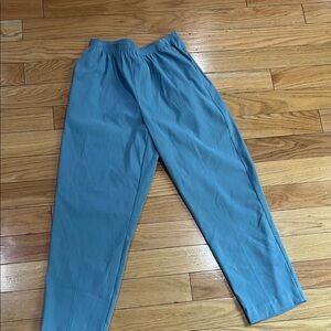Alfred Dunner Blue Sweatpants Relaxed Fit Soft Material